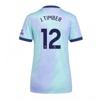 Arsenal Jurrien Timber #12 Fußballbekleidung 3rd trikot Damen 2024-25 Kurzarm